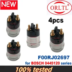 Diesel Fuel Injector Solenoid F00RJ02697 FOORJ02697 for 0445120006 0445120103 0445120003 0445120094 0445120004 0445120097 4PCS