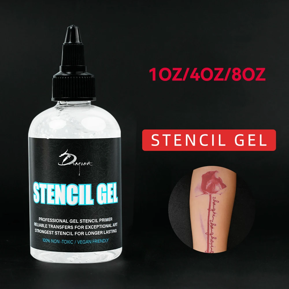 

Гель для татуировок 8oz/4oz/1oz, термокопировальный, профессиональный, для трафаретов, волшебное средство, крем-раствор, товары для тату