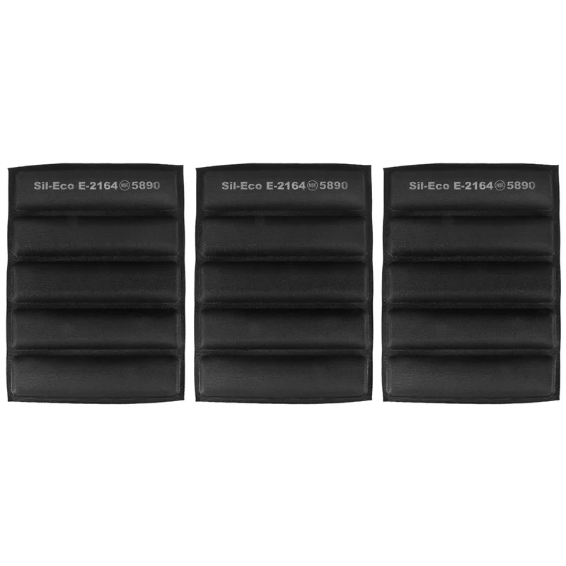 -BABQ 3X Panela de Silicone - Formas de Pão Fench Perfurado Antiaderente, Moldes para Hot Dog, Forros de Cozimento Tapete Molde de Pão