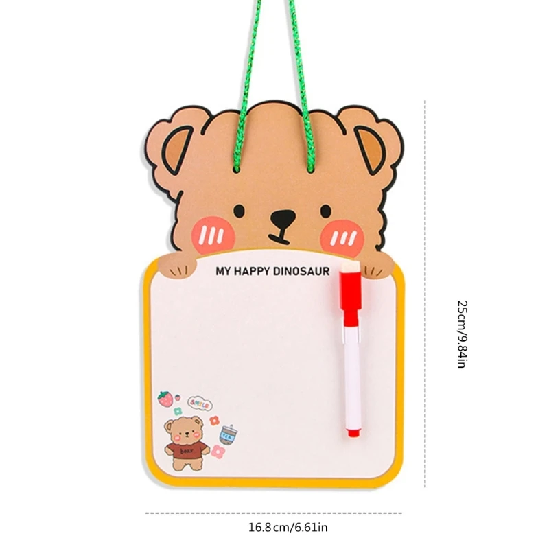 10 조각 양면 화이트 보드 지울 수있는 드로잉 보드 쓰기 보드 화이트 보드