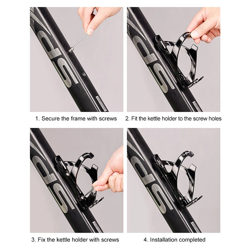 Novo 1pc bicicleta de estrada garrafa gaiola suporte garrafa água soquete titular garrafa gaiola garrafa racknylon plástico