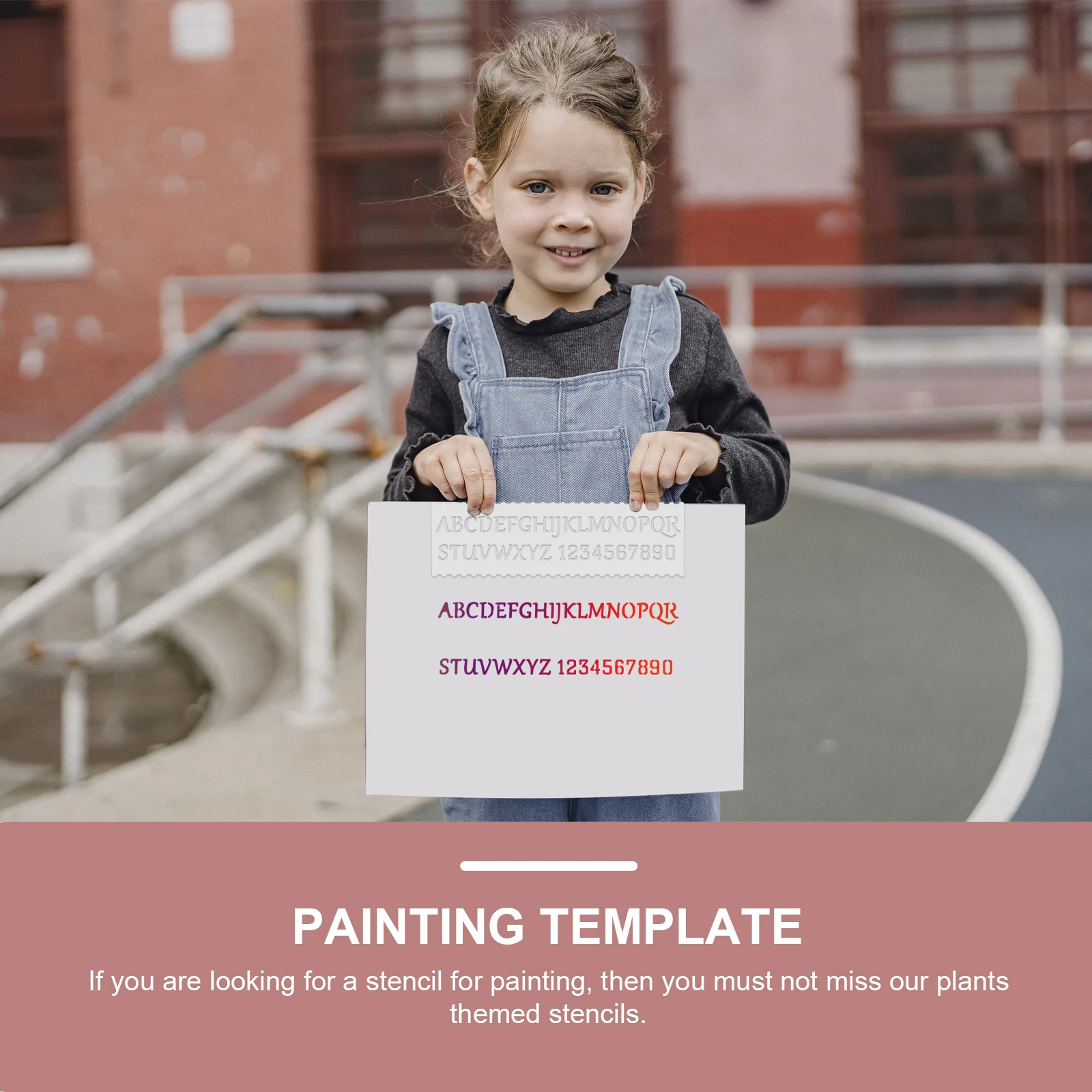 

4 set Painting Templates Different Pattern Stencils For Diy Crafts Reusable Plastic Drawing Stencils Wall Art Decoration