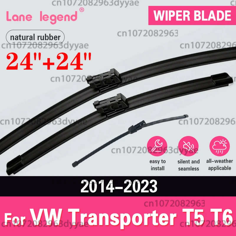 For Volkswagen VW Transporter T5 T6 Caravelle Multivan 2014~2023 Car Wiper Blades Windscreen Windshield Wipers Car Accessories