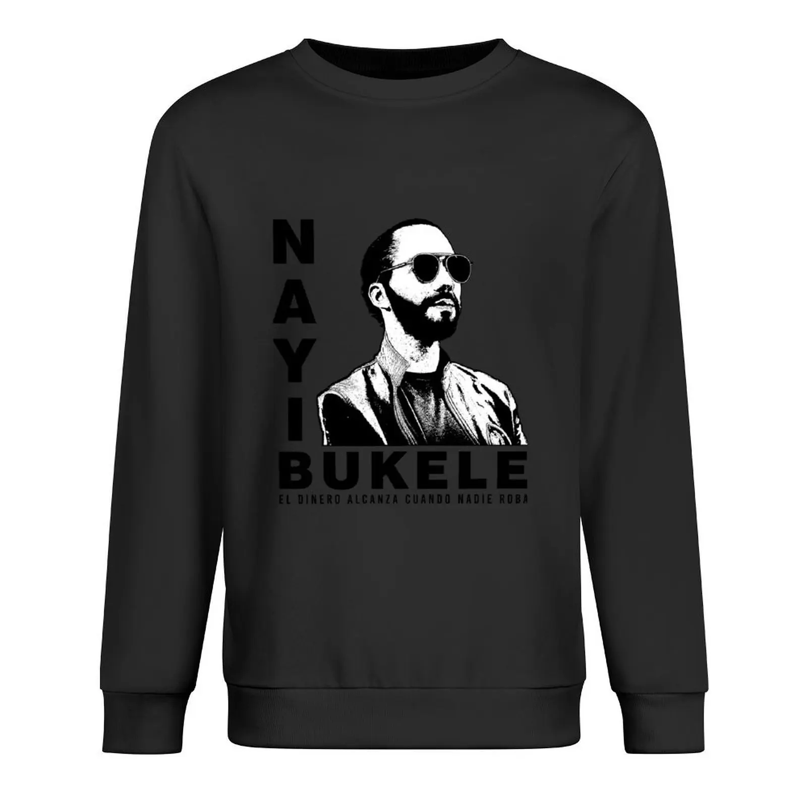 

Nayib Bukele Pullover blouse men's clothes clothes for men men's autumn clothes sweatshirt