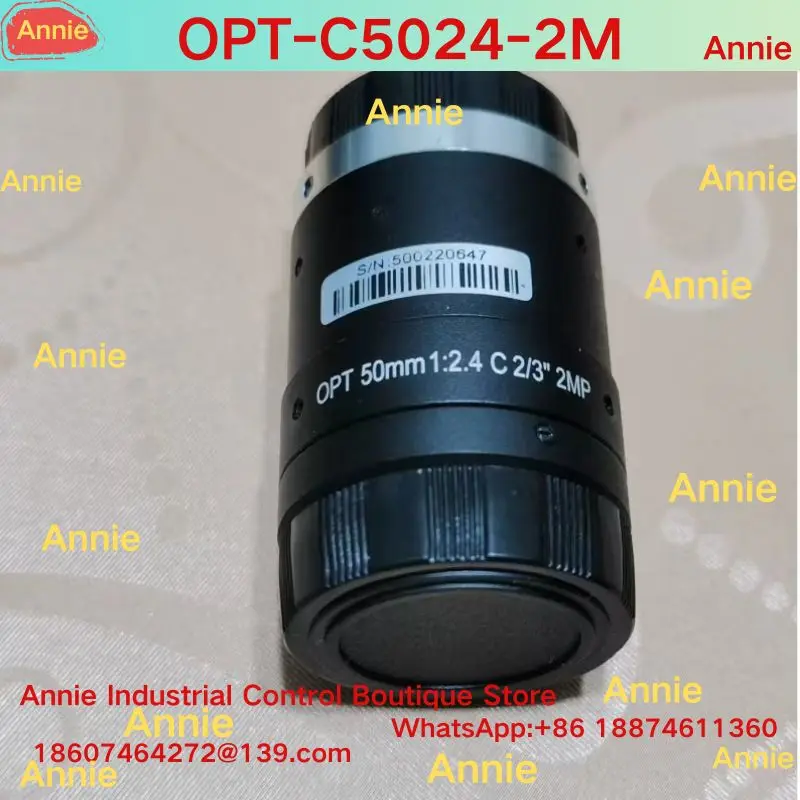 brand-new  2 million pixel industrial lens OPT-C5024-2M