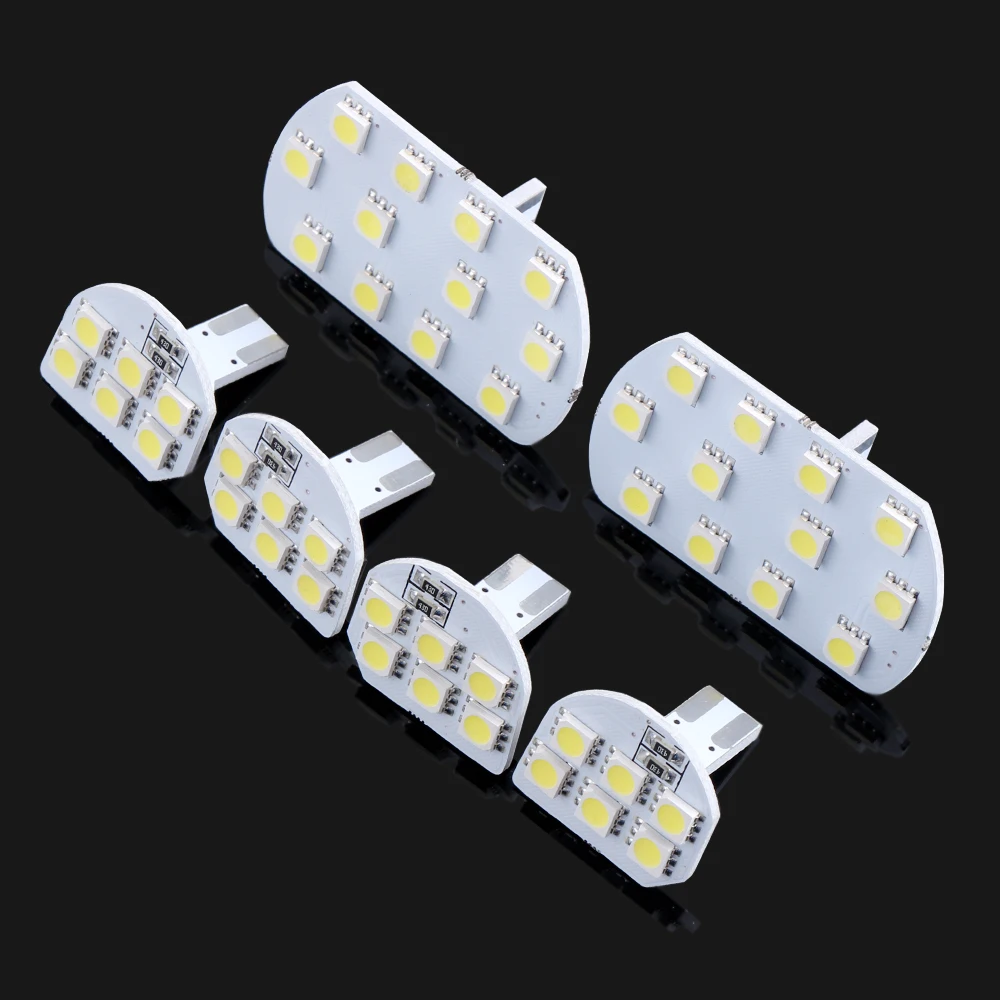 For PEUGEOT 206 308 3008 408 508 For CITROEN C5 Super Bright Led Interior Reading Light Lamp Interior Light 6pcs Per Set