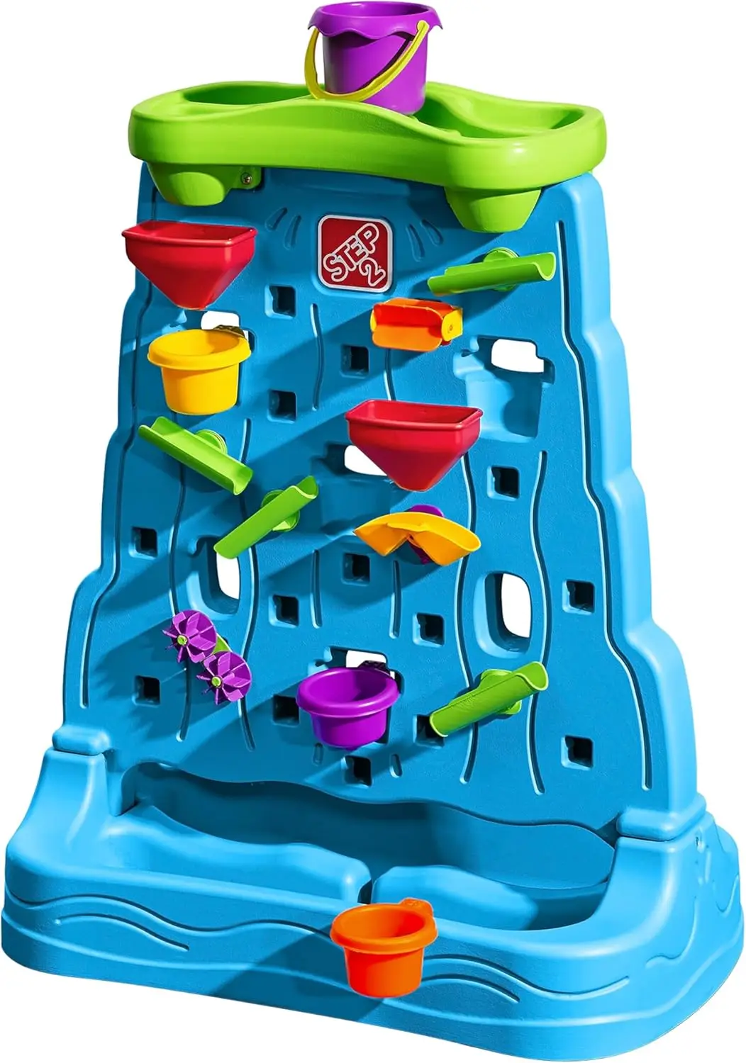 

Kids Double-Sided Water and Sand Activity Sensory Table, Summer Outdoor Toys with 13 Accessories for Toddlers 1.5+ Years Old