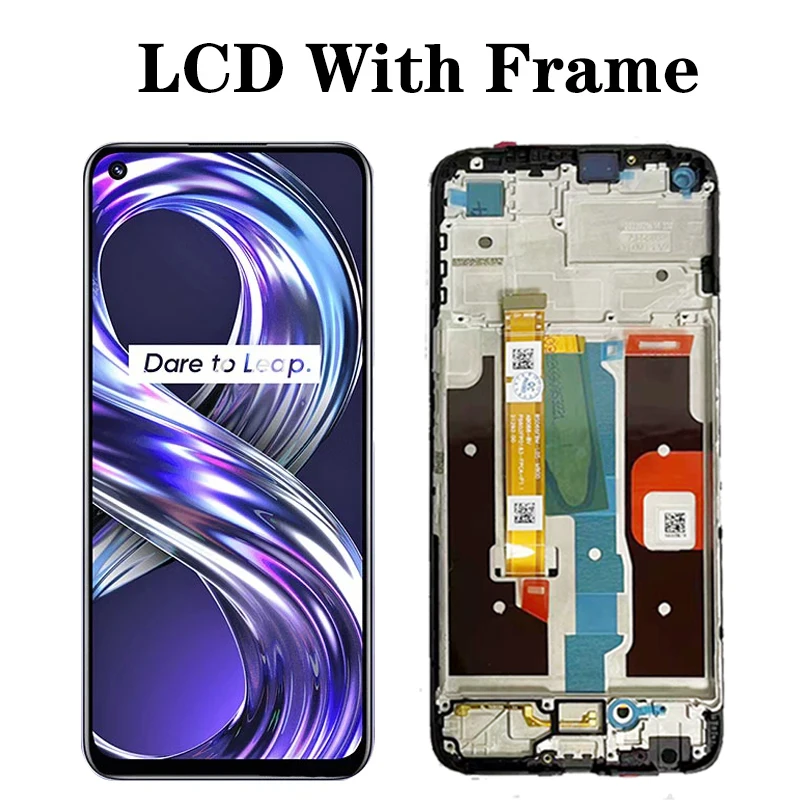 Schermo LCD Di Ricambio Per Realme 8i / 9i / A96 4G, Display Touch Con Digitalizzatore, Kit Di Riparazione Per RMX3151