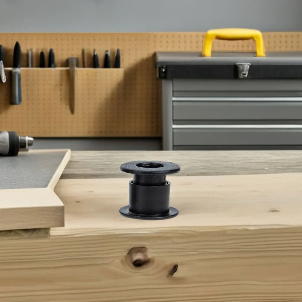 

12pcs 12Mm Black Plastic Foosball Bushings Table Football Bearing Rods Smooth Operation For Foosball Table Parts Replacement