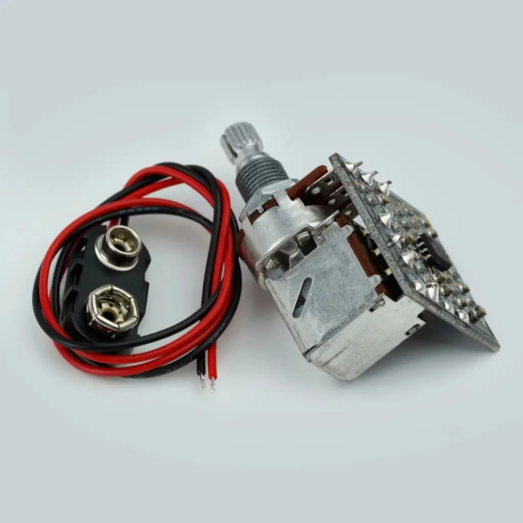 Electric Guitar Potentiometer Expand To Peak Controller Onboard Active Guitar EQ EXP