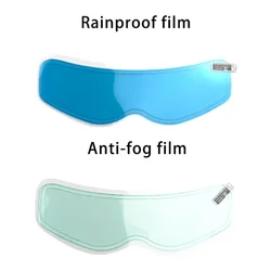 Motorcycle Helmet Mirror Rainproof Film Rainproof Anti Fog Sticker Universal High Definition Sticker Motorcycle Accessories