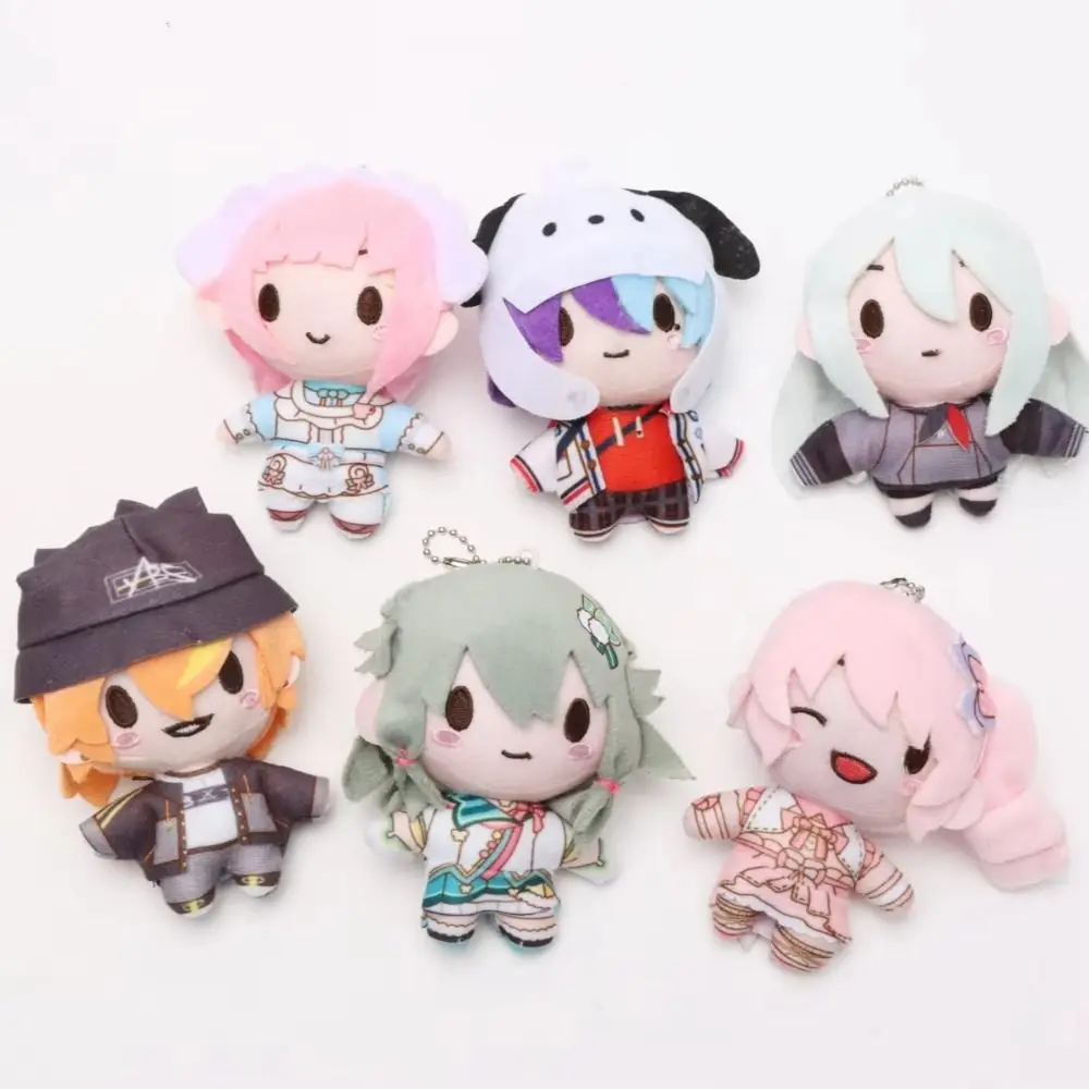 Yoisaki Kanade PJSK Toys Shinonome Akito حقيبة قلادة مشروع Sekai Tenma Aoyagi Toya 10 سنتيمتر محشوة Kamishiro Rui المشجعين هدية