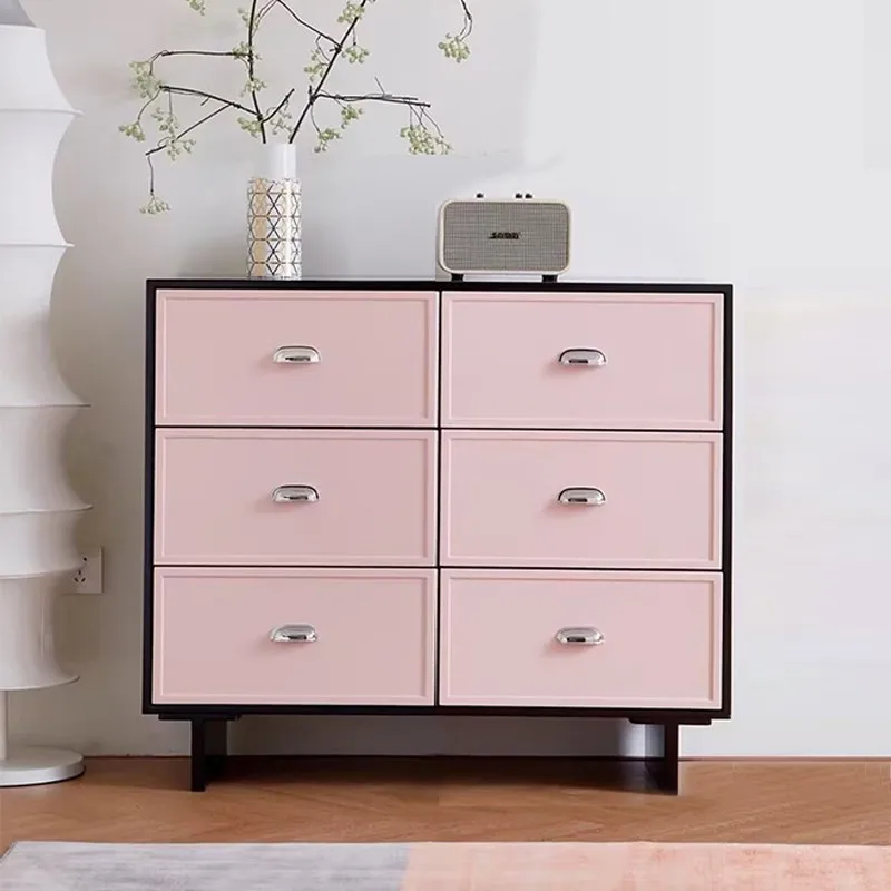 Bedroom Rustic Living Room Cabinets Drawers Korean French Lounges Storage Cabinets Space Saving Commode Chambre Furniture Home