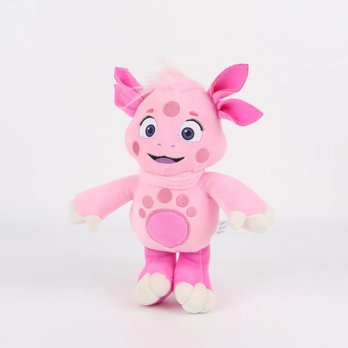 Peluches Moonzy, animales de dibujos animados, dinosaurio Axolotl, peluches, juguetes, pasatiempos, derivados de animación, muñeco de sonrisa suave, regalo para niños