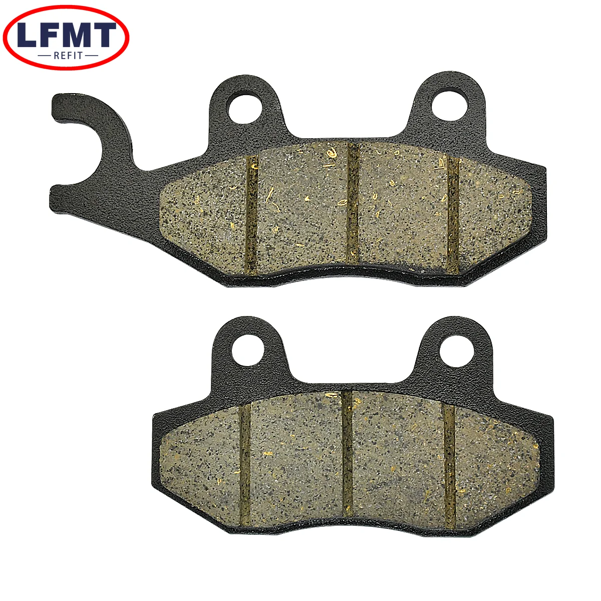 Motocross Scooters Metal & Brass Alloy Front Brake Pads For Garelli Peugeot Pgo Tgb Adiba Barossa Cagiva Lambretta Sym Universal