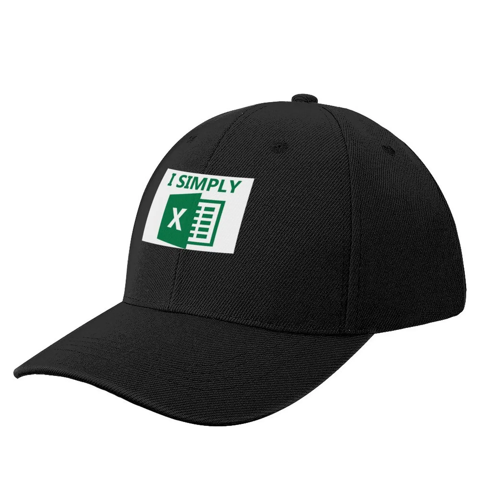 I Simply Excel Classic T-Shirt Baseball Cap fashionable birthday Luxury Cap Men's Hats Women's