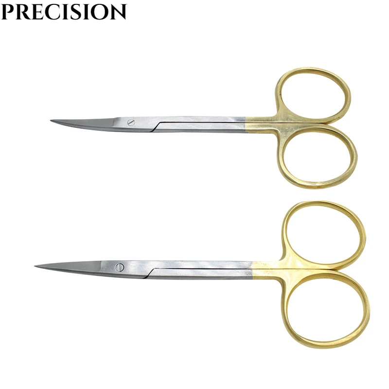 Stainless Straight Curved Hemostatic Forceps Dentist Stainless  Medical Dental Surgical Scissors Dental Precision Dentist Tool