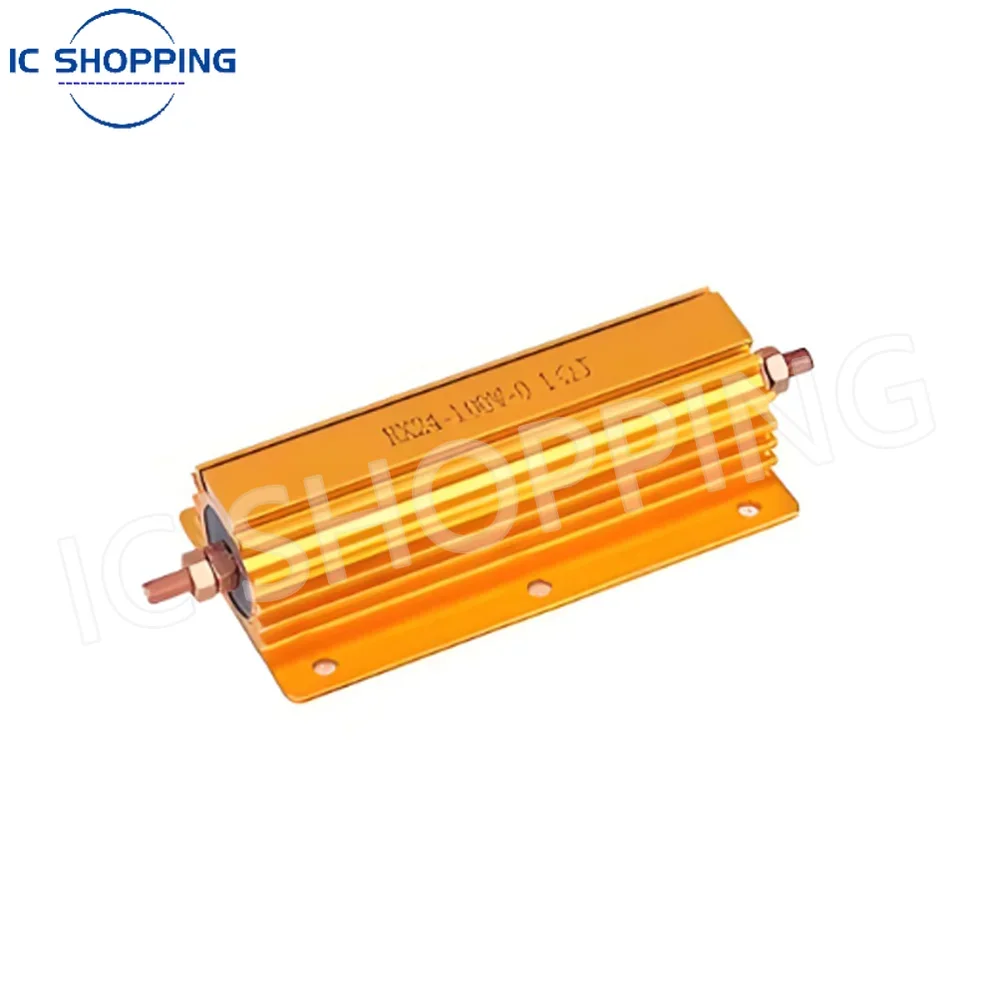 RXG24 Resistor Aluminium 100W, daya tinggi membatasi arus Resistor pre-charged otomotif Decoding 1R 2R 5R 6R 10R 20R 30R 100R