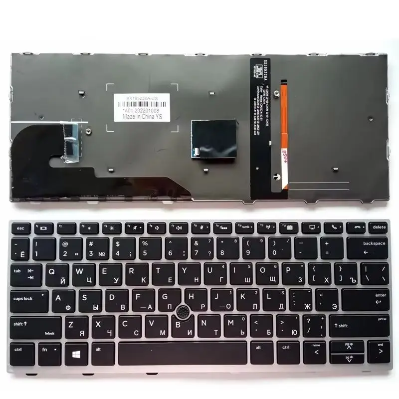 US Backlit New Keyboard FOR HP Elitebook 730 G5/735 G5/830 G5/835 G5/836 G5/HSN-I12C HSN-I30C laptop keyboard