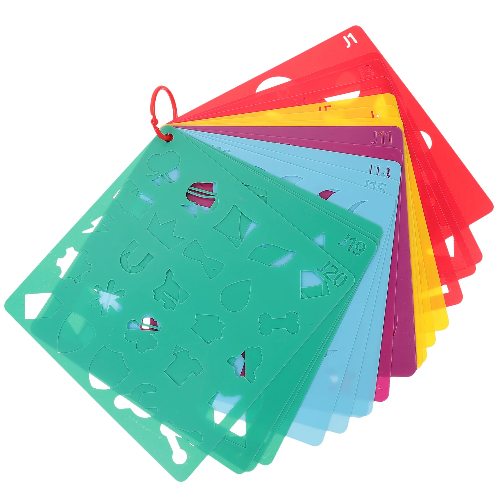 Plantillas de dibujo, plantillas de pintura huecas Diy, suministros artesanales reutilizables para adolescentes, niños, regalo de cumpleaños, álbum de recortes, diario