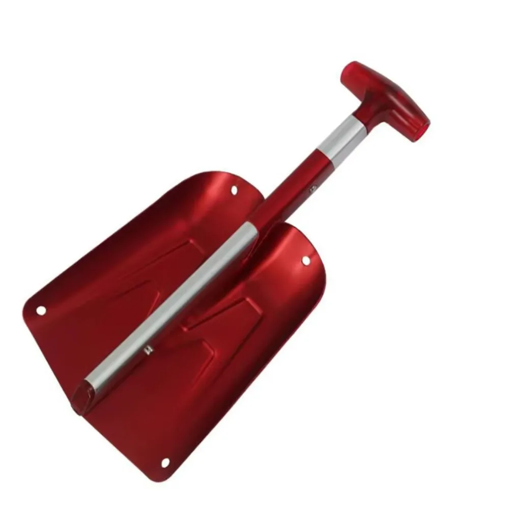 

Pala de aluminio portátil para actividades al aire libre, pala plegable para nieve, removedor de nieve para coche, Camping, jard