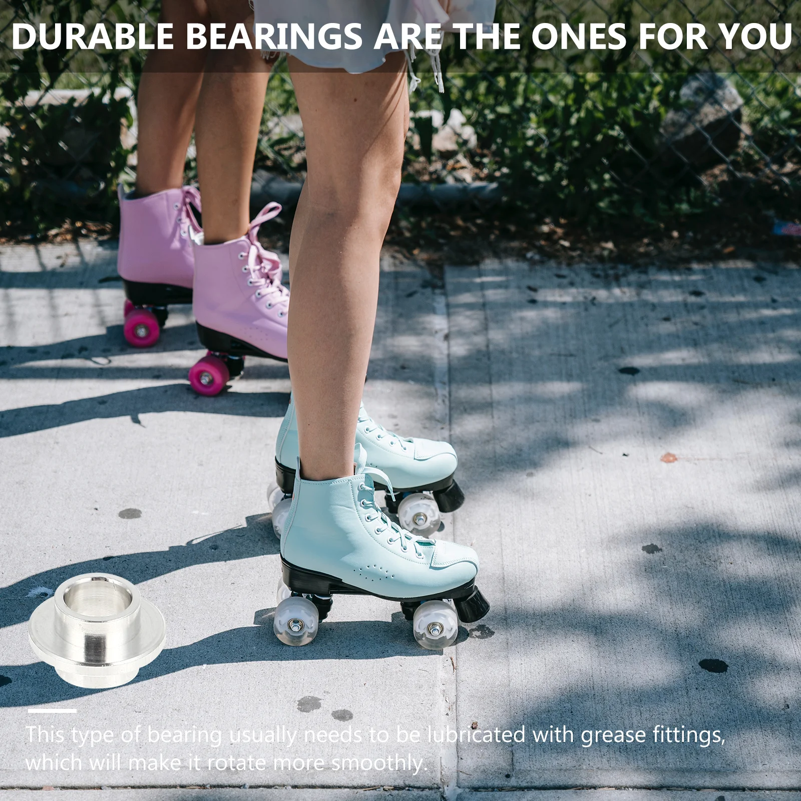 

10Pcs Bearing Sleeve Metal Bearings for Roller Skating Skateboard Scooter Minimal Friction High Load Capacity Smooth Performance