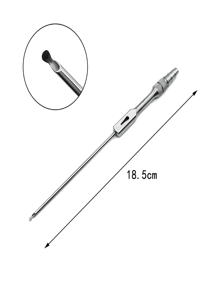 Tubo De Sucção Endoscópica, Tipo De Cureta, Instrumento Ent Endoscópico