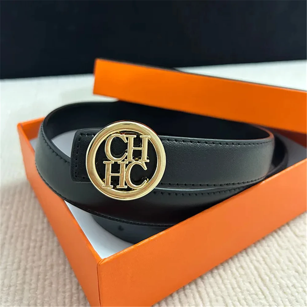 

2024 New Thin 2.5CM Luxury Brand Famous Women Belt Designer Fashion Leather Women Belt Ladies Girl Belt for women dress