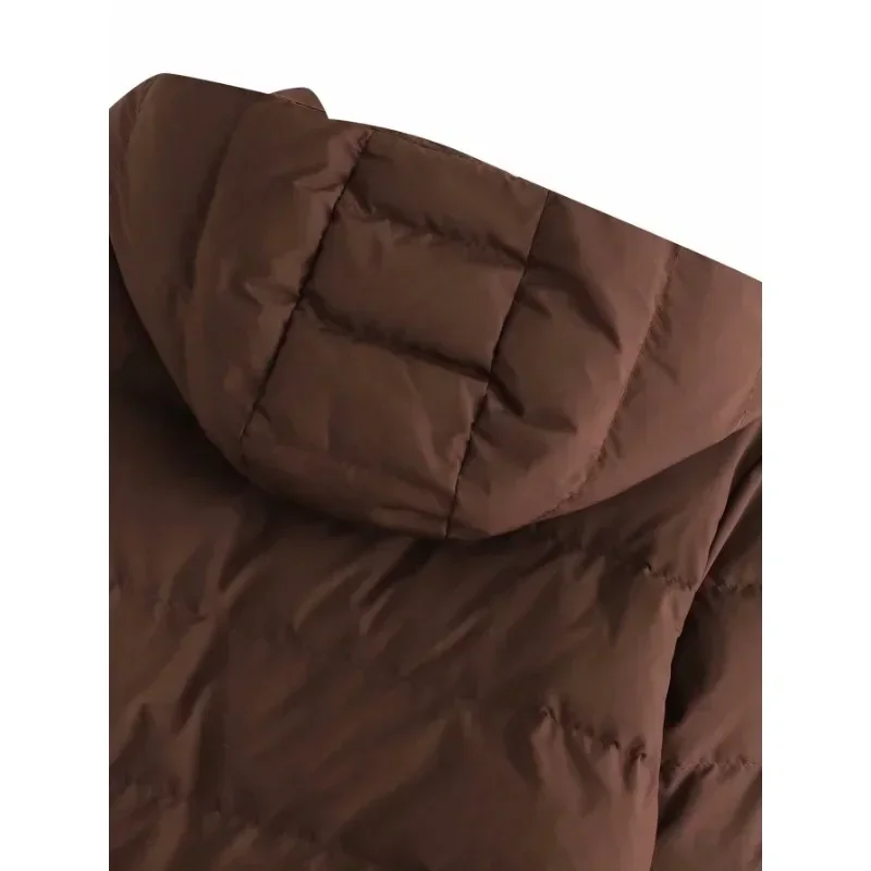 الخريف والشتاء أزياء عارضة مقنعين سترة قطنية قصيرة، اليد محشوة القطن الشتاء معطف المرأة، سترة، الملابس القطنية