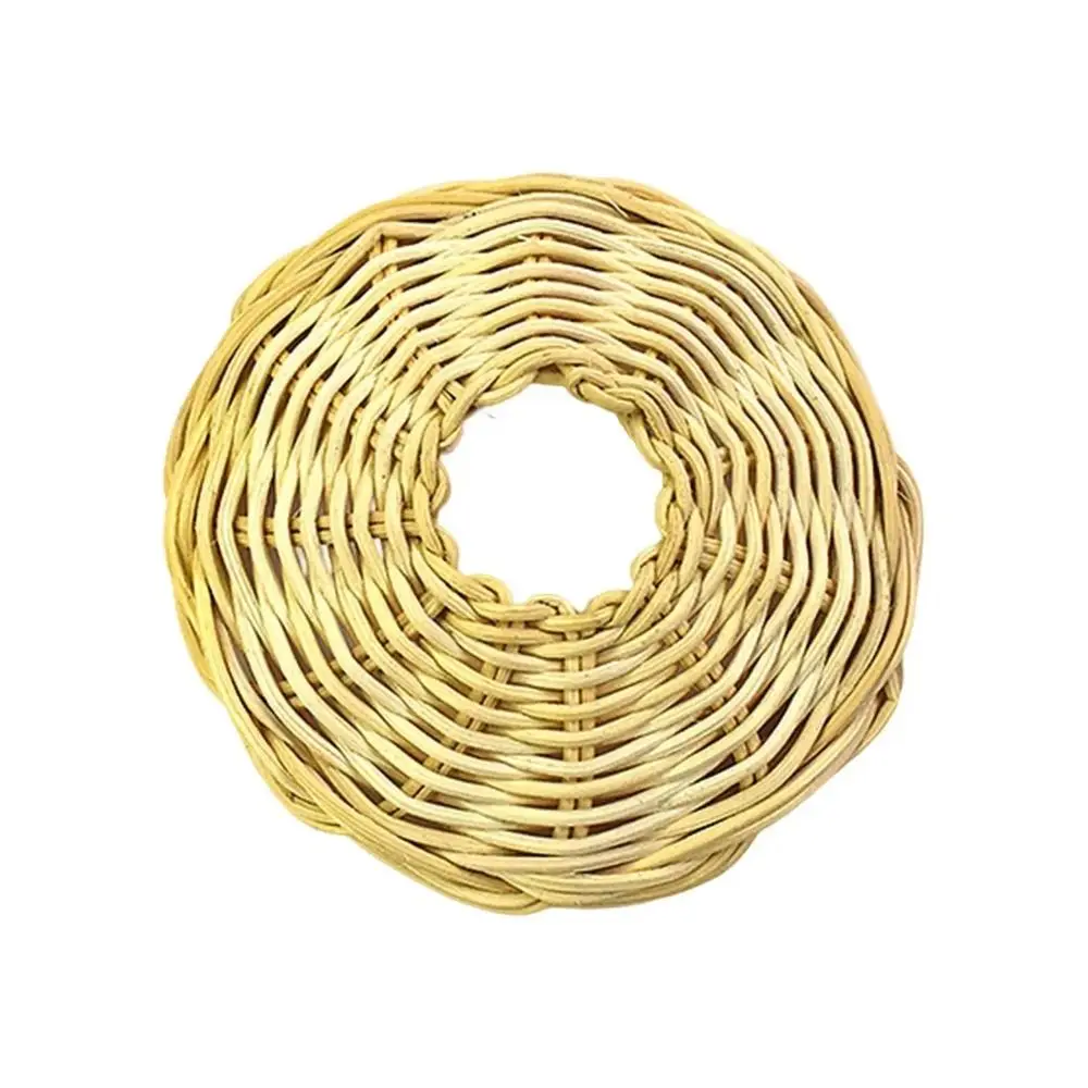 Handwoven Rattan Lamp Shade Exquisite Rustic Chandelier Shade Lampshade Classic Vintage Hanging Light Cover Outdoor