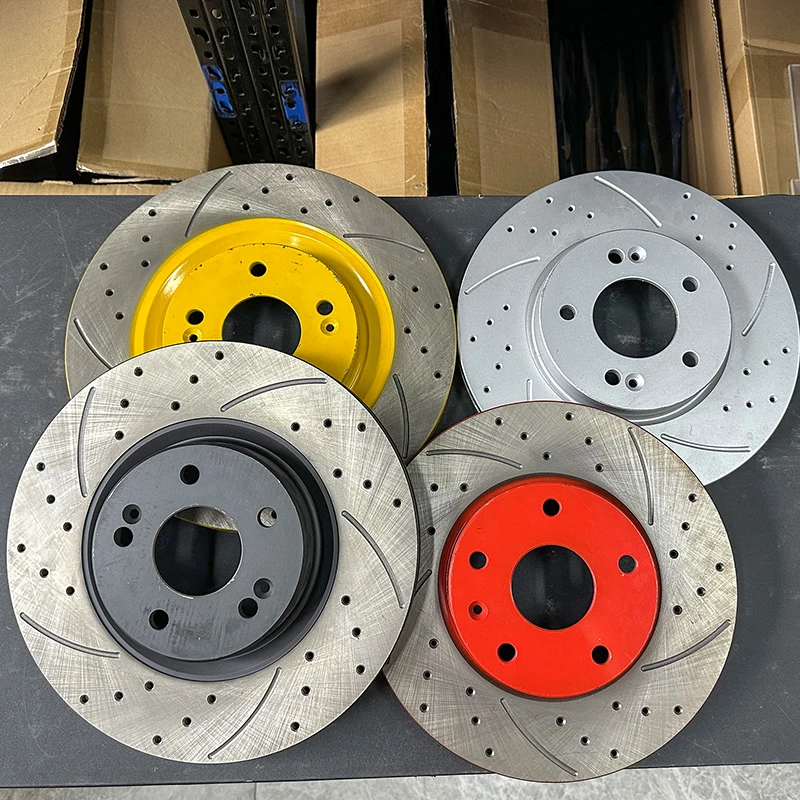 

Auto parts Car Brake Discs Factory price Noiseless Resolve brake shaking auto parts HT250 Cast Iron For FAW Bestune B70 2023