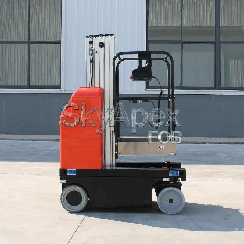 

High Quality Mast Type Aerial Work Platform Self-Propelled Vertical Lift for Indoor Outdoor Maintenance Construction FOB