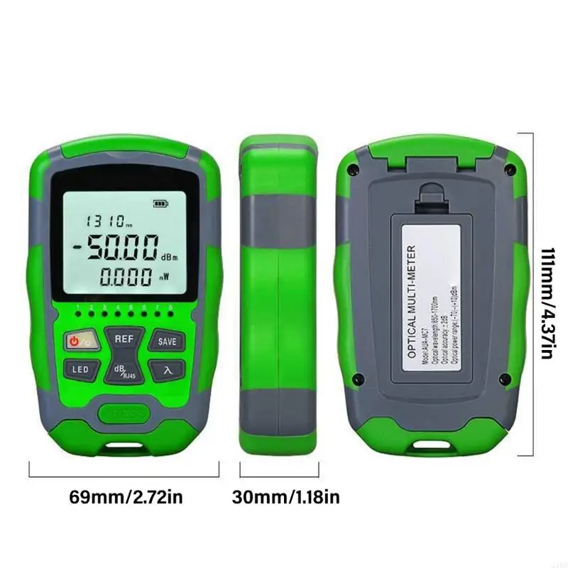 Lightweight 3 in 1 Networking Testing Device Opticals Power Meter And Cable Analyzers For Field Use 24BB