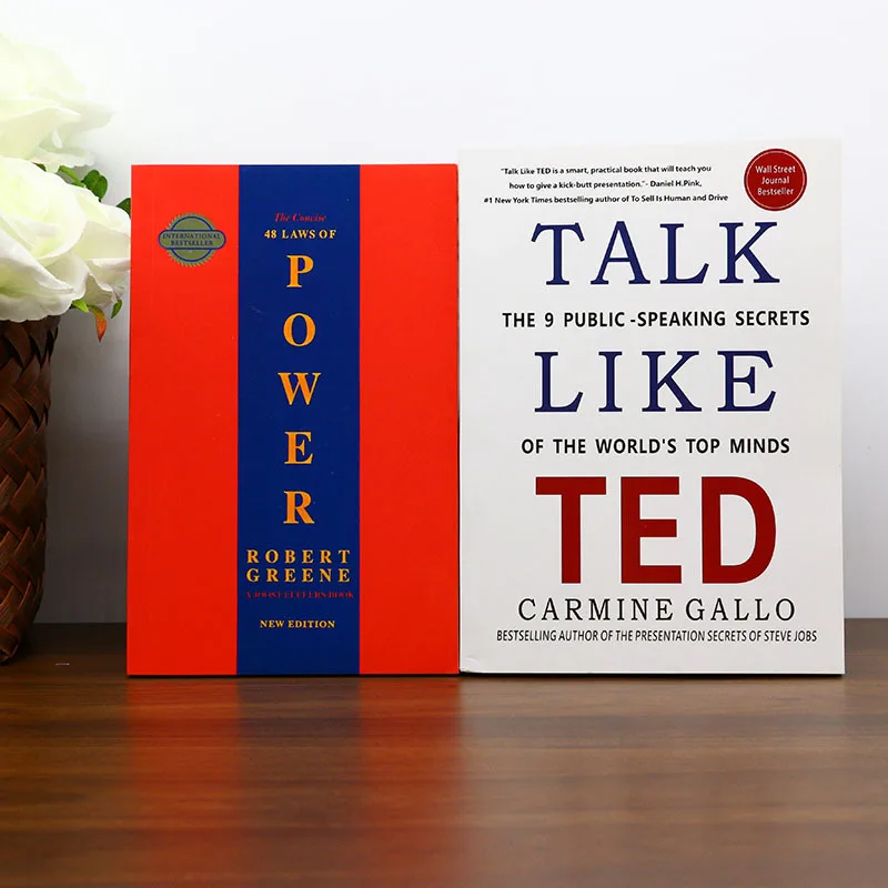 

《The 48 Laws of Power》+《Give a TED talk》Mastering Strategic Influence from Personal Power to Public Speaking Christmas gift