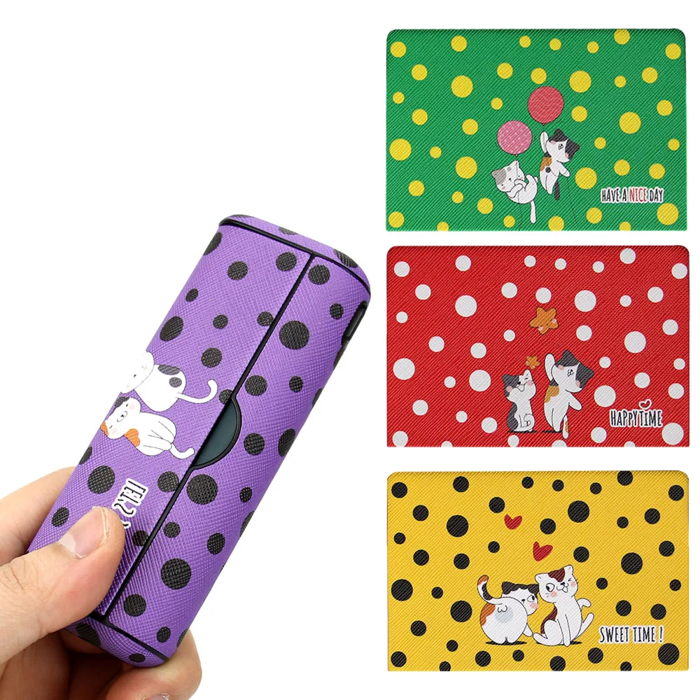 

JINXINGCHENG 4 Cartoon for IQOS ILUMA Prime Case PU Magnetic Protective Cover Holder for Iqos ILUMA Prime Accessories