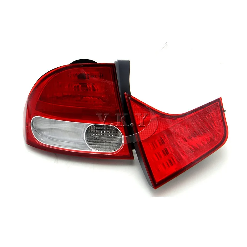 

Rear bumper fog light For Honda Civic 2009 2010 2011 brake indicator inside outside stop light tail light without bulb