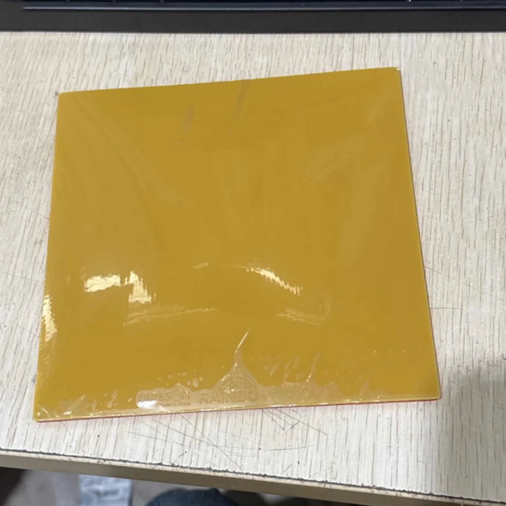 

Фиолетовый Розовый Высокоскоростной резиновый лист для настольного тенниса Ultra Spin Rainbow Pong Rubber 2,0 мм 5 цветов Резиновая ракетка для настольного тенниса Спортивная