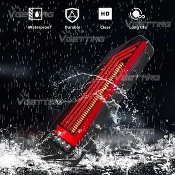 LED zadní světlo pro Toyota HiAce H300 2019 2020 2021 2022 2023 brzdové couvací světlo s dynamickým kouřovým objektivem 10 nejlepší prodej LED zadní světla pro Toyota Hiace - №5