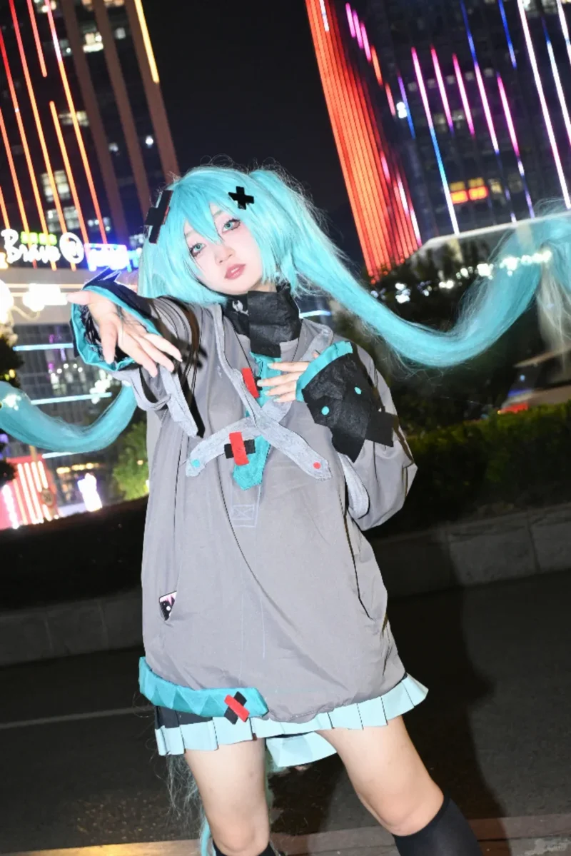 

Miku Movie Cosplay Anime World Plan Sekai Colorful Stage Cosplay Costume Theater Version Halloween Makeup Party Women'S Wear