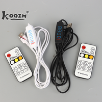 DC 5V LED Dimmer 2m USB Cable With Switch Dimmable Remote Control 3Pin Extension Wire For Single 3 Colors CCT LED Light