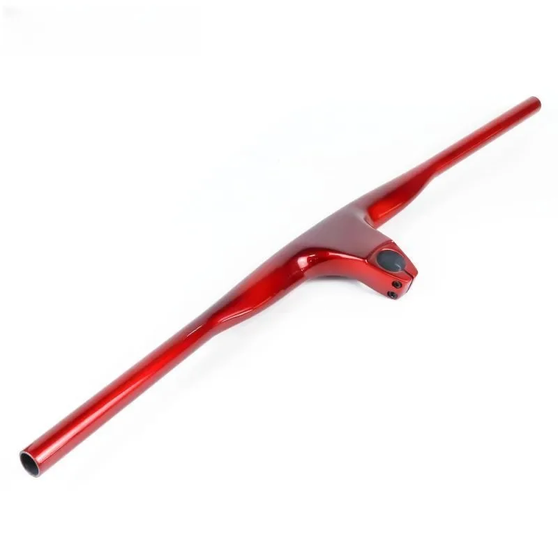 Carbon fiber swallow handle bicycle, carbon fiber mountain bike, integrated off-road vehicle, ultra-light integrated straight