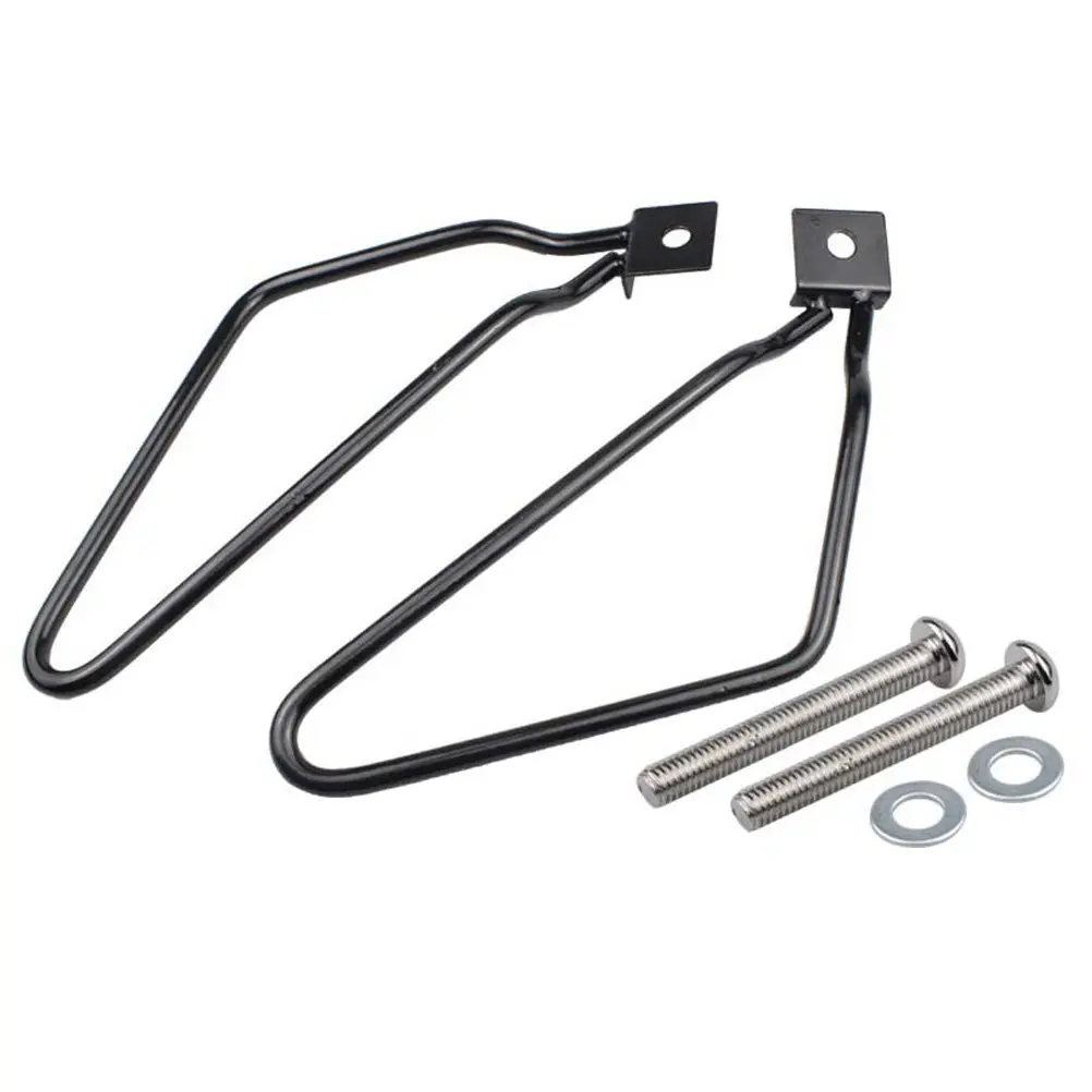 

1 Pair Motorcycle Saddlebag Support Bracket Iron Saddle Bags Mounting Bracket Side Bag Protection Saddlebag Mount Motorcycle