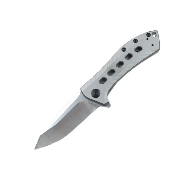 Paodin 0801BRZ Pocket Folding Knife M390  Ceramic Bearing Titanium   Handle Tactical Hunting Camping EDC Tool Knives