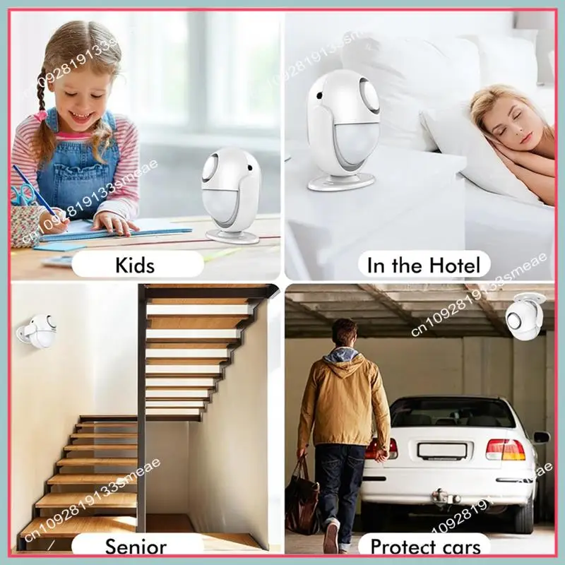 N94R Wifi Smart Motion Sensor Alarms System Motion Detector Outdoor Weatherproof Wireless Infrared Security Motion Detector