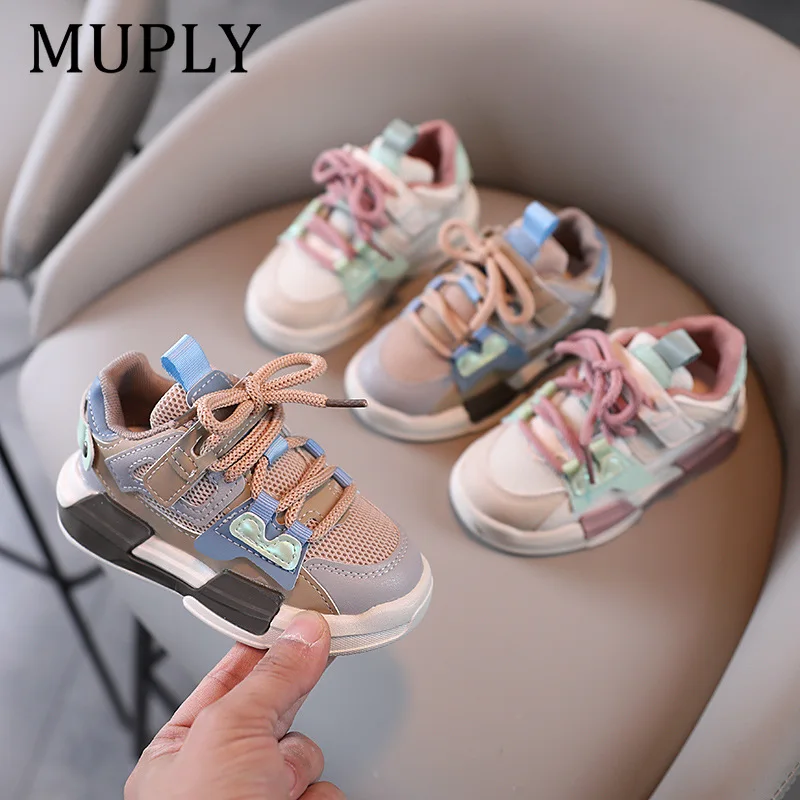 Baby Toddler Shoes For Boys Girls Breathable Mesh Little Kids Casual Sneakers Non-slip Children Sport Shoes tenis