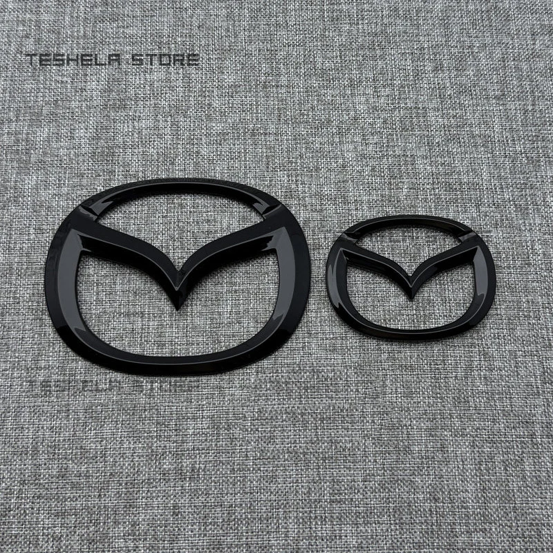Car Front Logo Grill Rear Bumper Tail Door Trunk Emblem Steering Wheel Sticker For MAZDA MX5 ND ND2 ND3 ND4 2018-2024 2025 2026