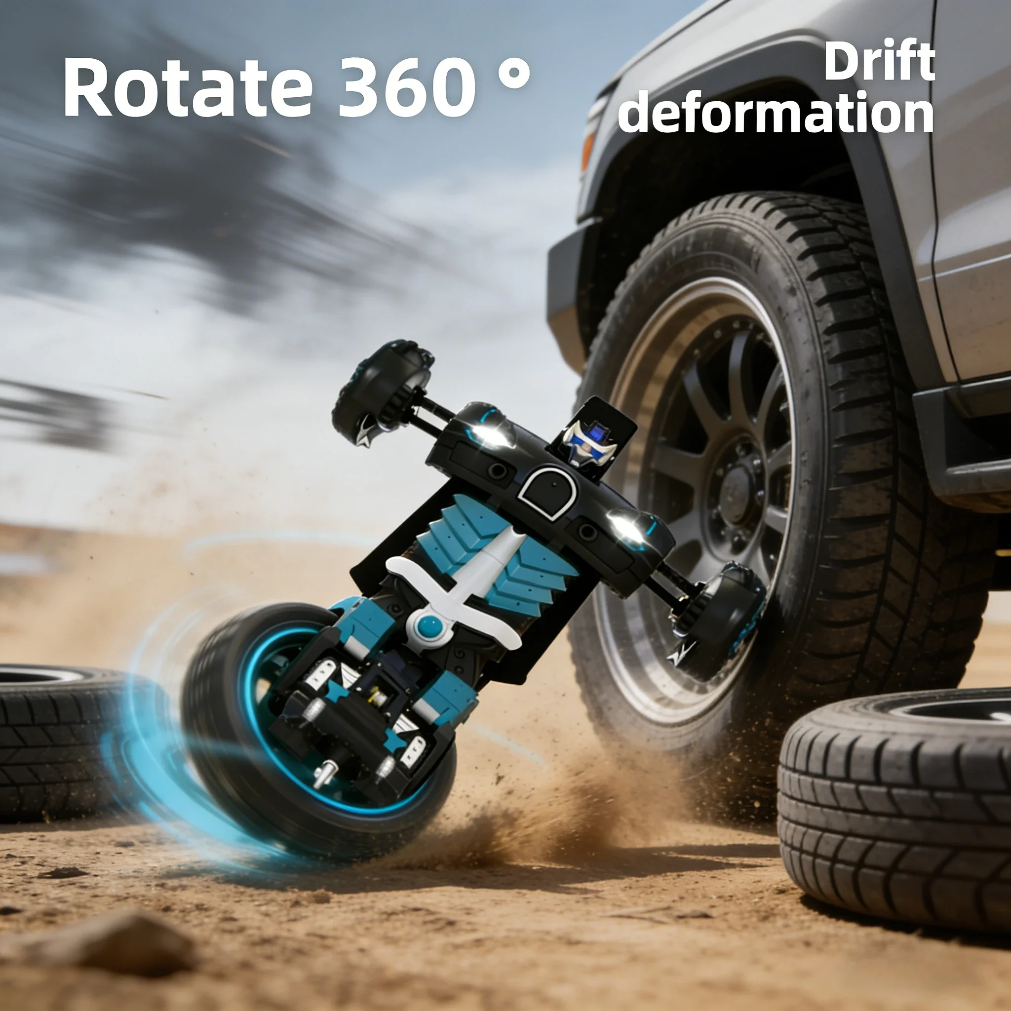 Transform RC Car – Rechargeable Electric Racing Robot | Boys’ girl  Toy Car (Ages 3-6 & 8)