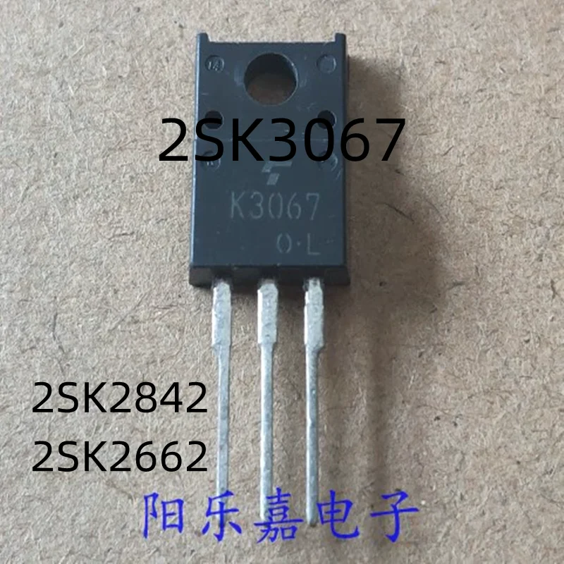 

10Pcs/Lot 2SK3067 2SK2842 2SK2662 K3067 K2842 K2662 TO-220F New Original MOS