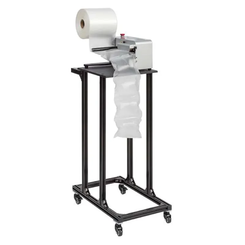 

Leading Cushion Protective Solution Air Cushion Bubble Pillow Packaging Machine Trolley