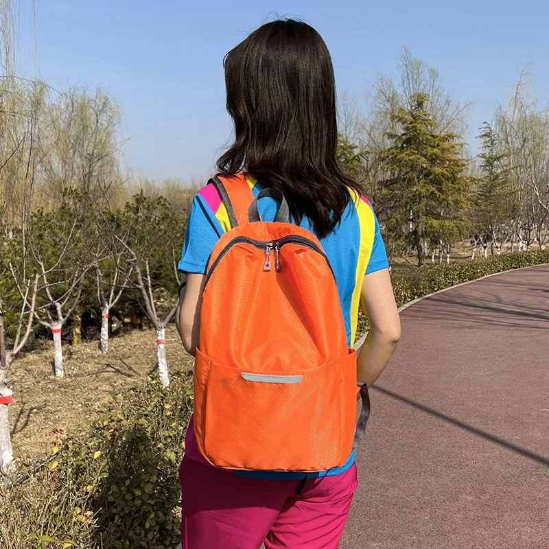 Sac à Dos d'Affaires en Nylon Solide pour Femme, Cartable d'Étudiant de Grande Capacité, Étanche, Randonnée, Voyage, Nouveau Style, 2024